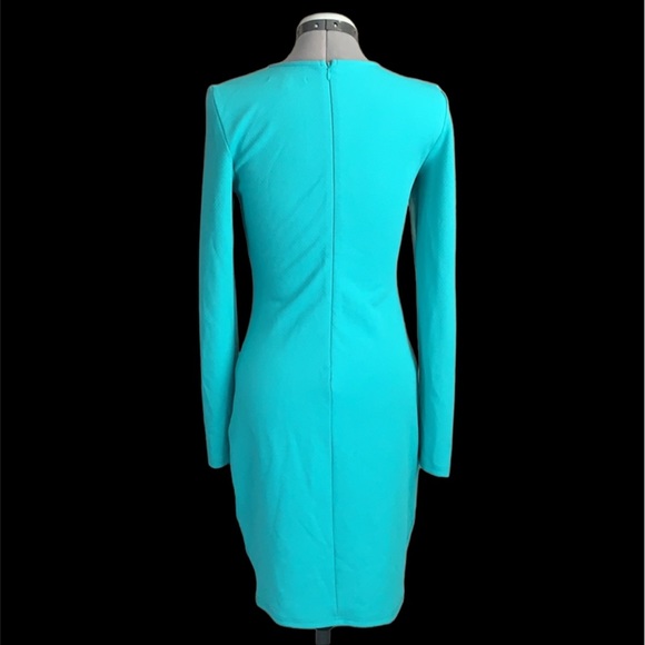 NWT-Gianni Bini Turquoise Dress Size L - Picture 3 of 6